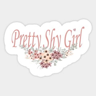 Pretty girl Sticker